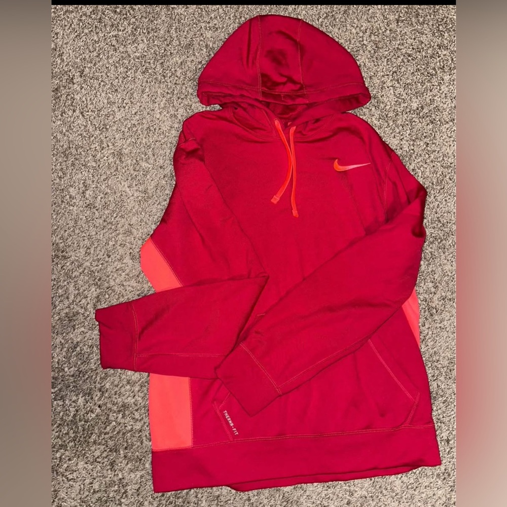 Nike Vibrant Red and Orange Hoodie